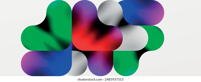 Metal colorful plates background. Vector Illustration For Wallpaper, Banner, Background, Card, Book Illustration, landing page