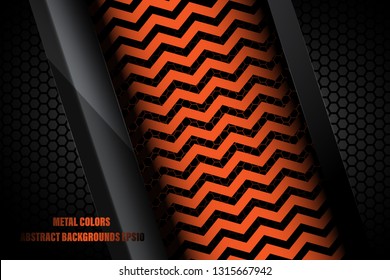 Metal colors in dark scene vector abstract wallpaper backgrounds