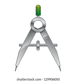 Metal compass