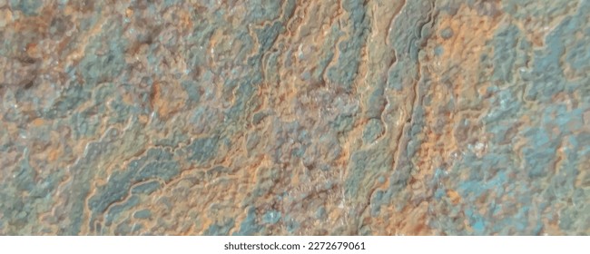 Metal Corrosion Background. Steel Structure Background. Brown Grunge Structure. Metal Iron Rusty Texture. Old Vector Corrosion. Steel Rust Background. Red Vintage Metal Paint. Rusty Vector Sheet Rust.