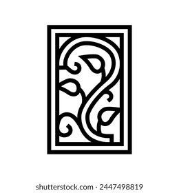metal craft blacksmith line icon vector. metal craft blacksmith sign. isolated contour symbol black illustration