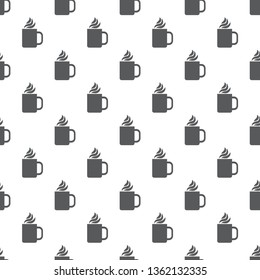 Metal cup pattern seamless vector repeat geometric for any web design