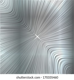 Metal curve texture