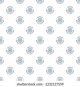 Metal cutting service pattern vector seamless repeat for any web design