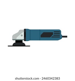 Metal Cutting Tool for Workshop Setting and Industrial Equipment, Flat Vector Illustration Design
