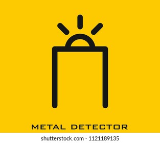 Metal detector icon 