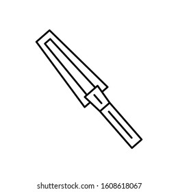 metal detector, security, safety line icon. elements of airport, travel illustration icons. signs, symbols can be used for web, logo, mobile app, UI, UX