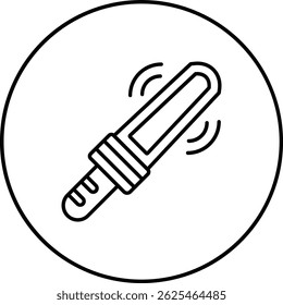 Metal Detector vector icon. Can be used for printing, mobile and web applications.