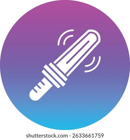 Ícone vetorial do Detector de Metal. Pode ser usado para impressão, aplicativos móveis e da Web.