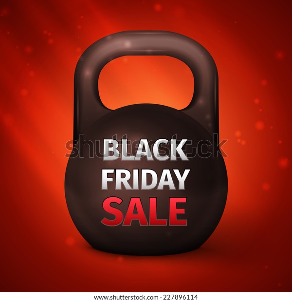 Black Friday Sale Abstract Stock Vector 