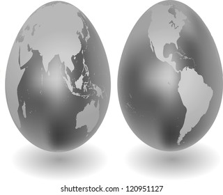 Metal eggs