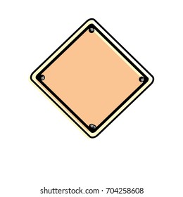 metal emblem notices and frame design
