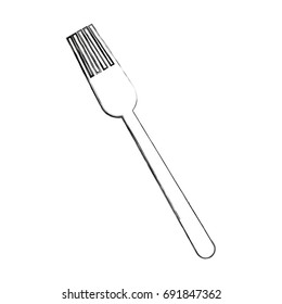 metal fork kitchen utensil handle