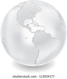 Metal globe