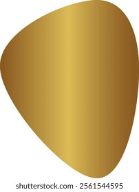 Metal gold texture shape element