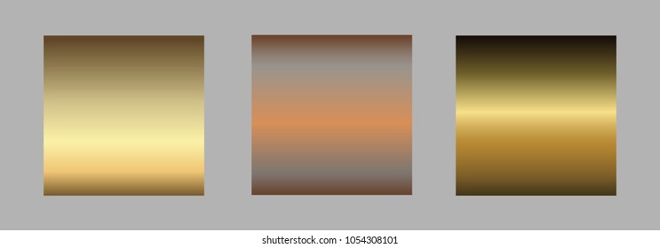 Metal gradient background for deign concepts, wallpapers, web, presentations and prints. Vector illustration.