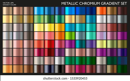 Color Gradient Aluminium Silver