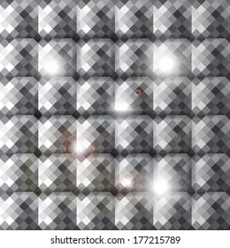 Metal grained diamond