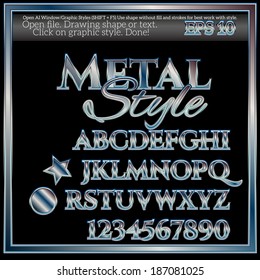 Metal Graphic Styles for Design