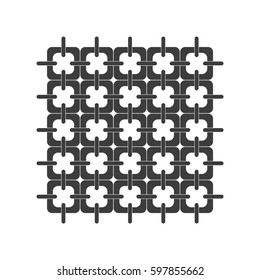 Metal grating
