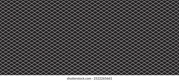 Metal grid pattern background vector design illustration isolated white background
