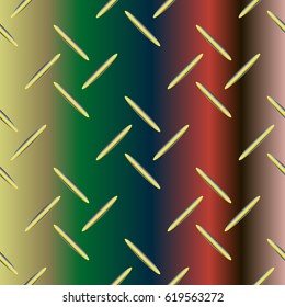 Metal grid pattern for design colorfull backdrop.