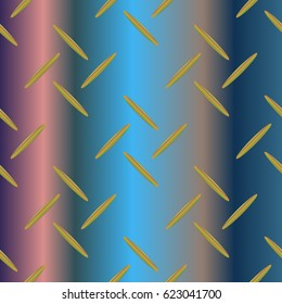 Metal grid pattern for design colorfull backdrop.