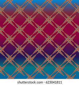 Metal grid pattern for design colorfull backdrop.