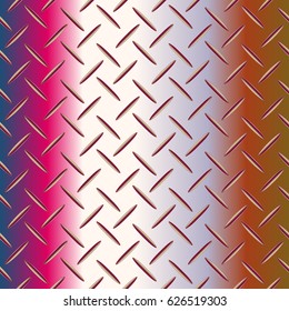 Metal grid pattern for design colorfull backdrop.