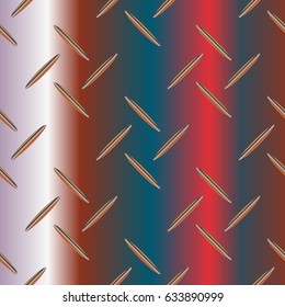 Metal grid pattern for design colorfull backdrop.