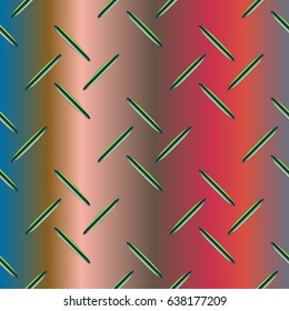 Metal grid pattern for design colorfull backdrop.