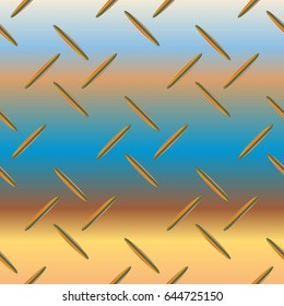 Metal grid pattern for design colorfull backdrop.