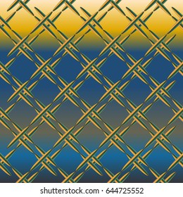 Metal grid pattern for design colorfull backdrop.