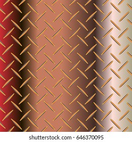 Metal grid pattern for design colorfull backdrop.