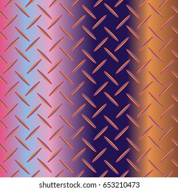 Metal grid pattern for design colorfull backdrop.