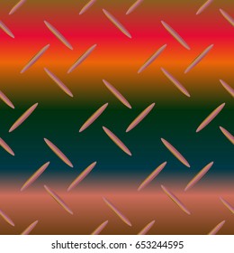 Metal grid pattern for design colorfull backdrop.