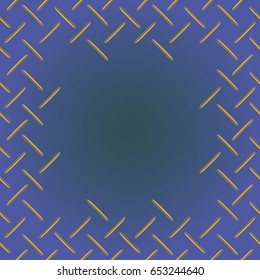Metal grid pattern for design colorfull backdrop.