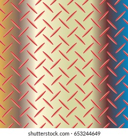 Metal grid pattern for design colorfull backdrop.