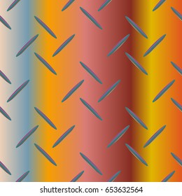 Metal grid pattern for design colorfull backdrop.