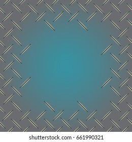 Metal grid pattern for design colorfull backdrop.