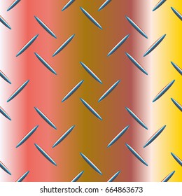 Metal grid pattern for design colorfull backdrop.