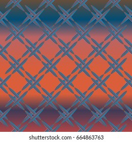 Metal grid pattern for design colorfull backdrop.