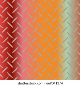 Metal grid pattern for design colorfull backdrop.