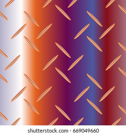 Metal grid pattern for design colorfull backdrop.