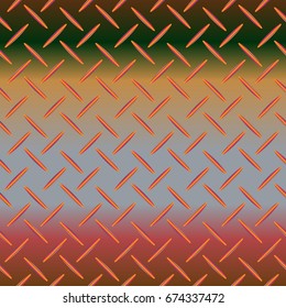 Metal grid pattern for design colorfull backdrop.