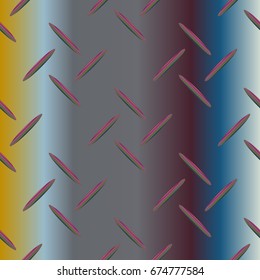 Metal grid pattern for design colorfull backdrop.