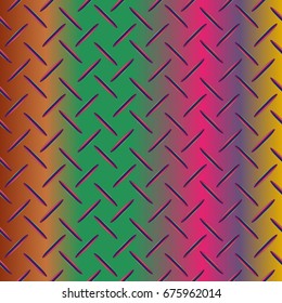 Metal grid pattern for design colorfull backdrop.