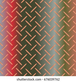 Metal grid pattern for design colorfull backdrop.