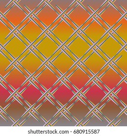 Metal grid pattern for design colorfull backdrop.
