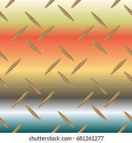 Metal grid pattern for design colorfull backdrop.